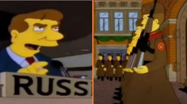 Bir Simpsonlar kehaneti daha! Rusya-Ukrayna savaşını da bildiler!