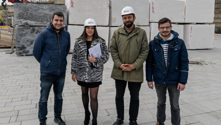 “Anadolu’nun cevheri” İzmir’de toplanıyor  27. Marble için ilk blok, fuarizmir’de