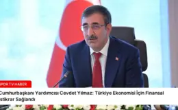 Cumhurbaşkanı Yardımcısı Cevdet Yılmaz: Türkiye Ekonomisi İçin Finansal İstikrar Sağlandı