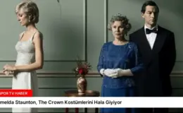 Imelda Staunton, The Crown Kostümlerini Hala Giyiyor