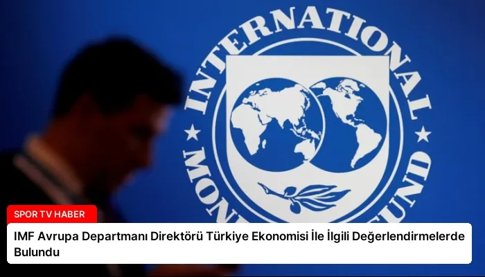 IMF Avrupa Departmanı Direktörü Türkiye Ekonomisi İle İlgili Değerlendirmelerde Bulundu