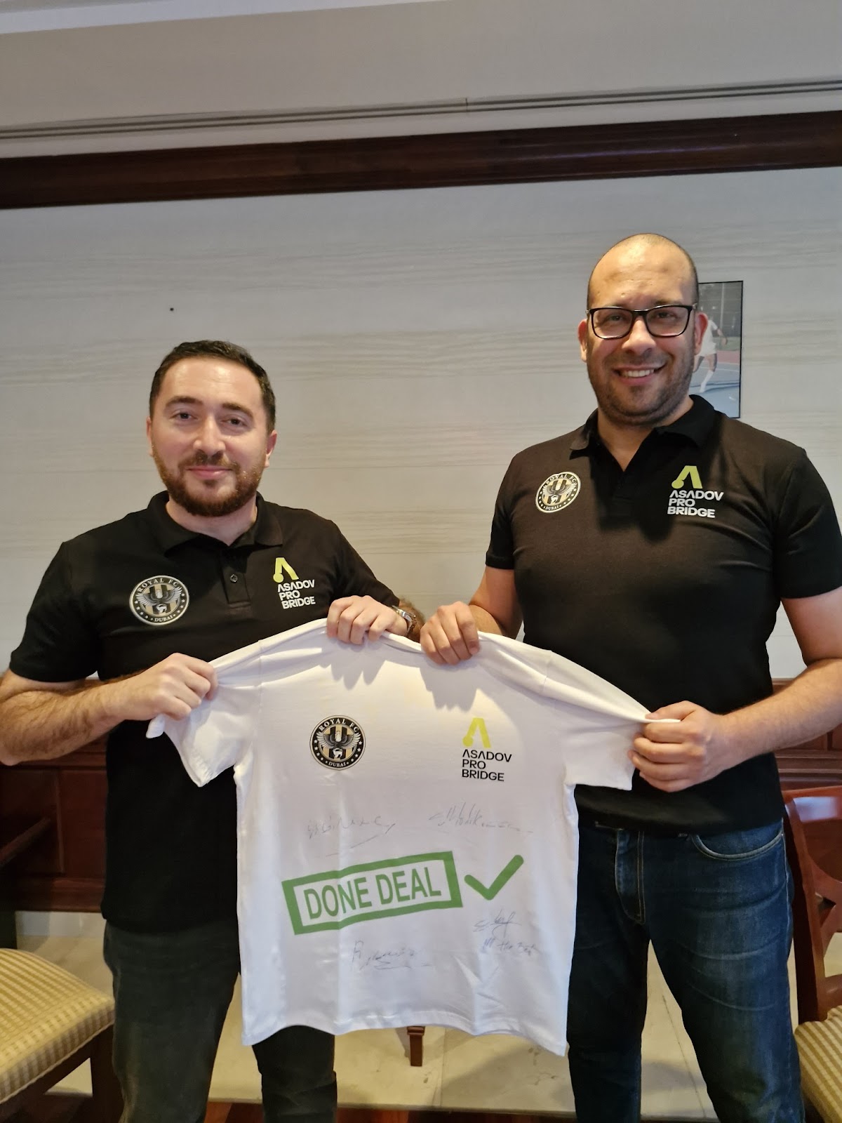 Asadov Pro Bridge Futbol Ajansı ve ROYAL FC İki Yıllık İş Birliği Anlaşması İmzaladı