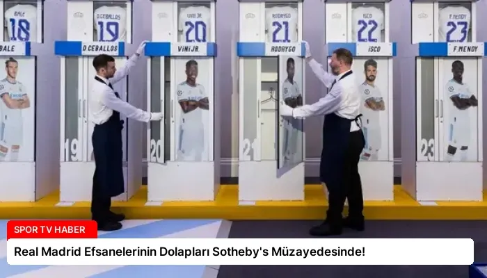 Real Madrid Efsanelerinin Dolapları Sotheby’s Müzayedesinde!