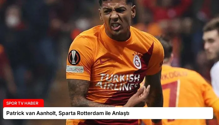 Patrick van Aanholt, Sparta Rotterdam ile Anlaştı