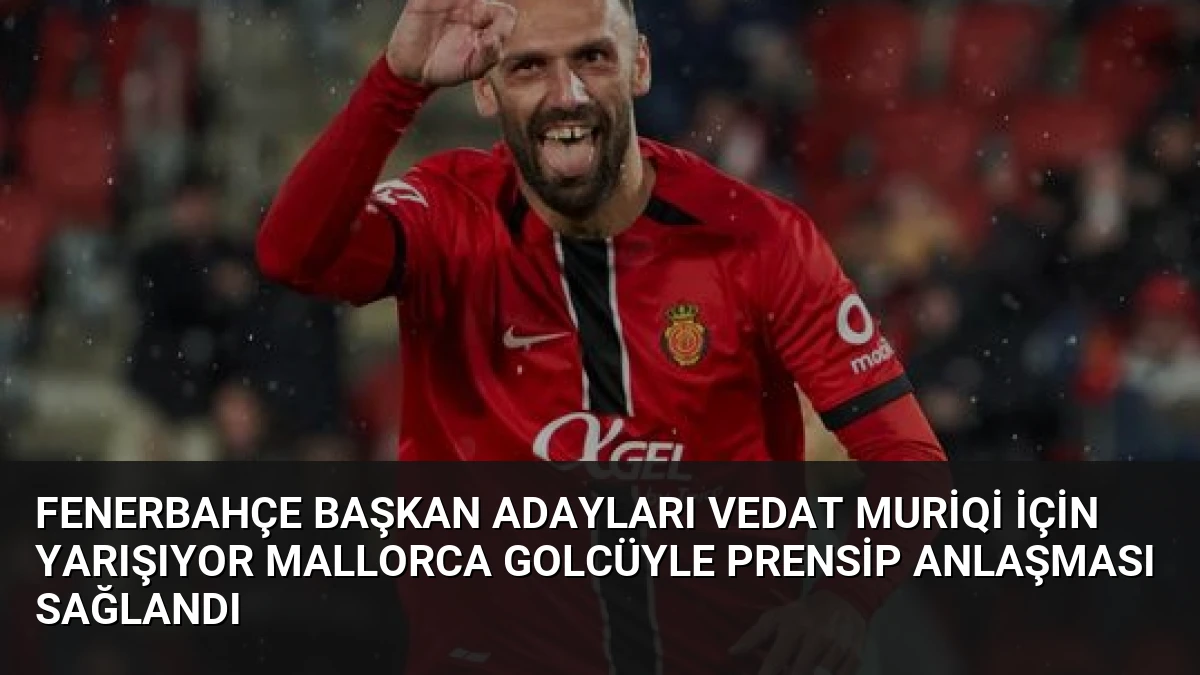 Fenerbahçe Başkan Adayları Vedat Muriqi İçin Yarışıyor Mallorca Golcüyle Prensip Anlaşması Sağlandı