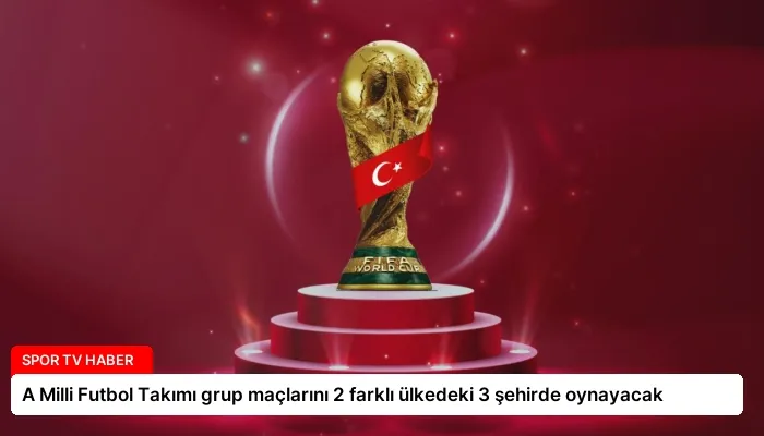 A Milli Futbol Takımı grup maçlarını 2 farklı ülkedeki 3 şehirde oynayacak