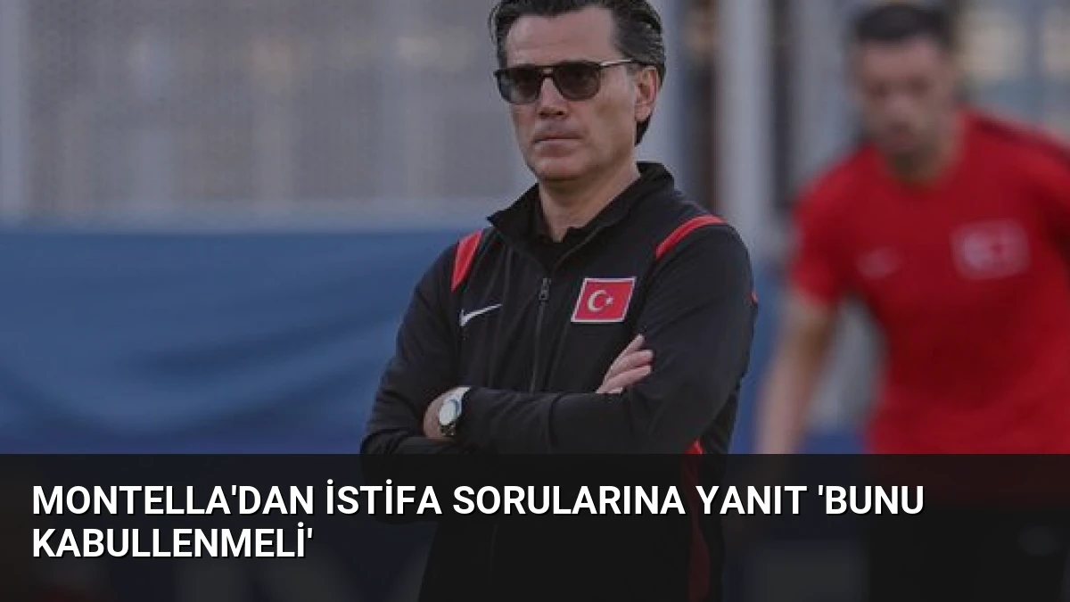 Montella’dan İstifa Sorularına Yanıt ‘Bunu Kabullenmeli’