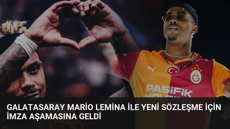 Galatasaray Mario Lemina ile yeni sözleşme için imza aşamasına geldi