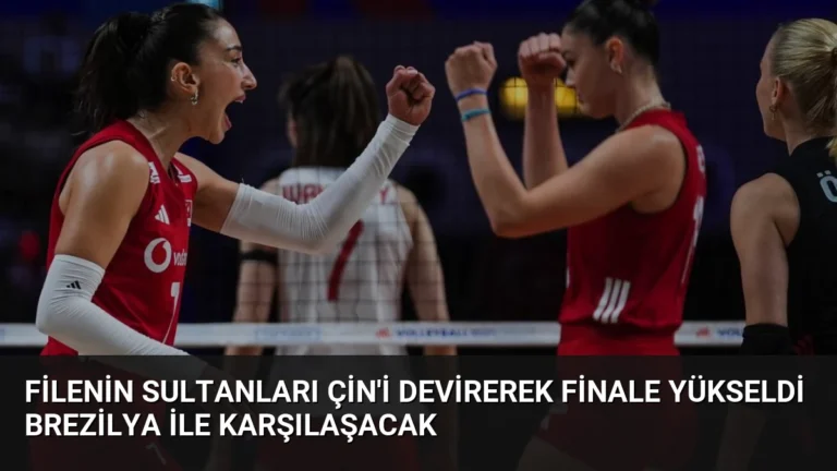 Filenin Sultanları Çin’i Devirerek Finale Yükseldi Brezilya ile Karşılaşacak