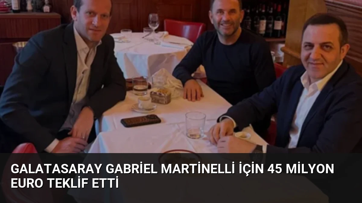 Galatasaray Gabriel Martinelli için 45 milyon euro teklif etti